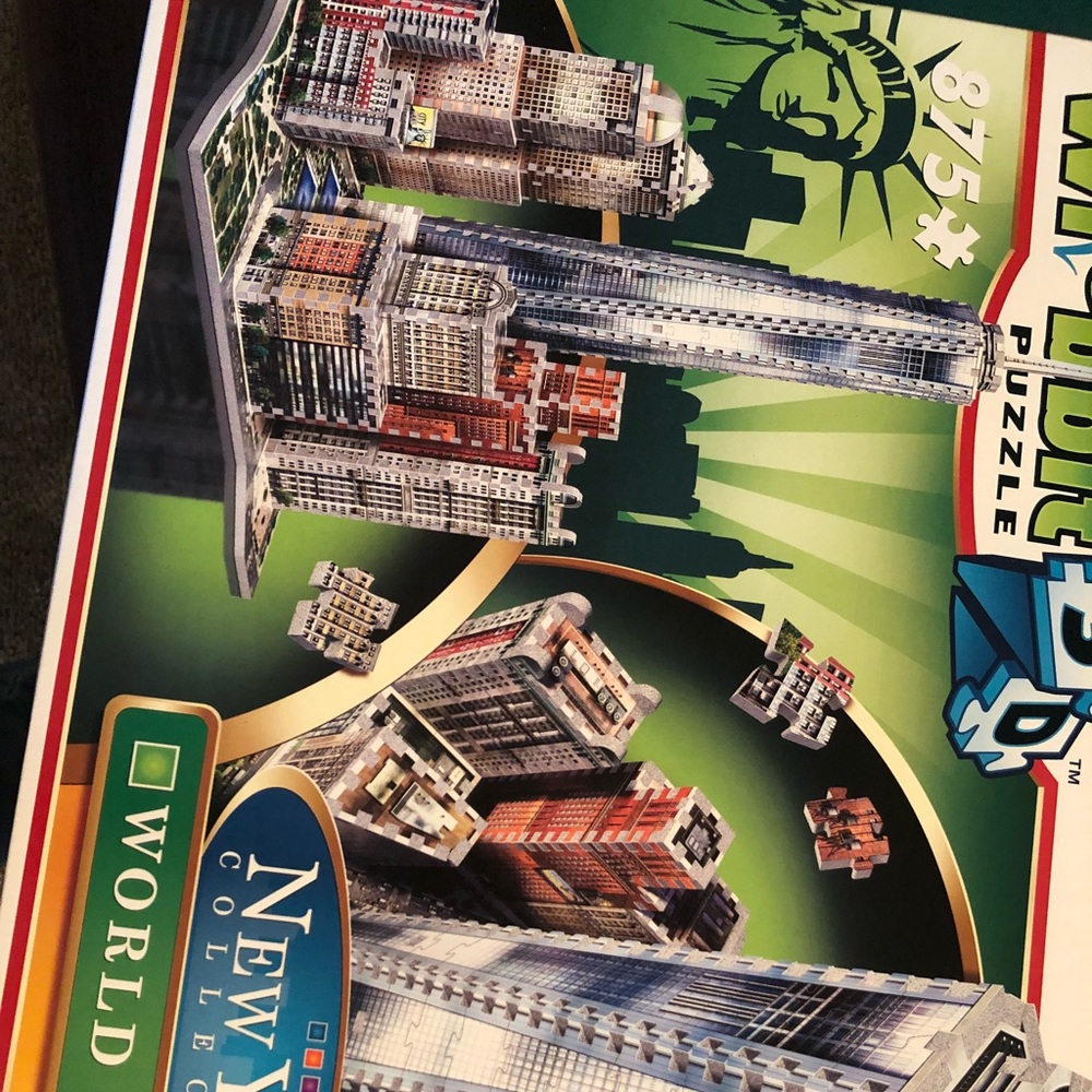 3D World Trade Center puzzle